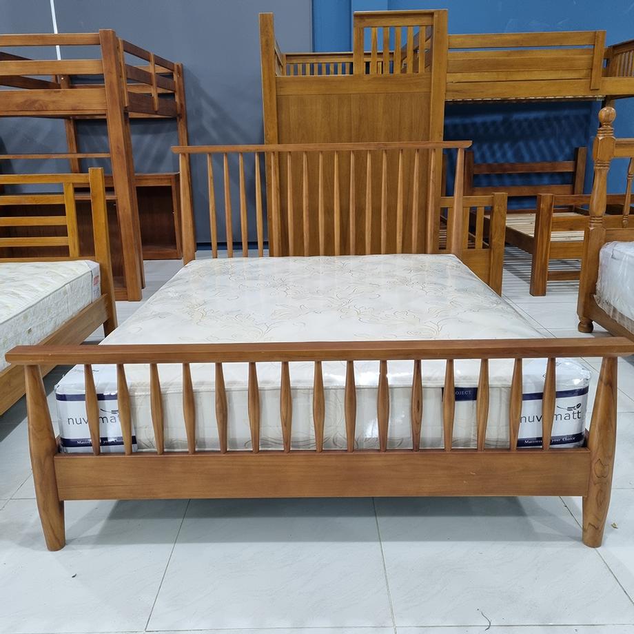 เตียงนอนไม้สัก มีสินค้าพร้อมส่ง