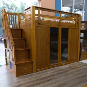 เตียงยกสูง ด้านล่างเป็นตู้เสื้อผ้า รุ่น UD Plus