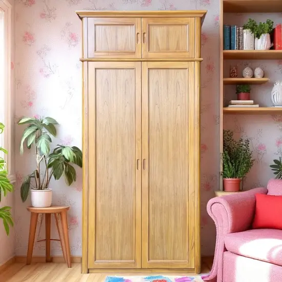 ตู้เสื้อผ้าขนาด กว้าง 1.00 เมตร สูง 2.40เมตร 