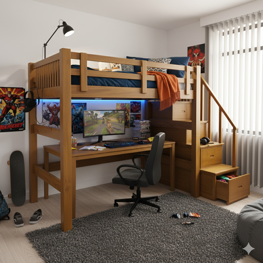 เปลี่ยนพื้นที่จำกัด ให้เป็นห้องนอนที่ใช่! ด้วยไอเดียจัดห้องแบบประหยัดพื้นที่ ที่สวยลงตัวและตอบโจทย์ทุกการใช้งาน