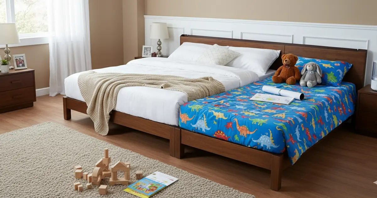 ไอเดียแต่งห้อง รวมเตียง พ่อแม่ลูกรวม 9.5ฟุต นอนสบายกว่า