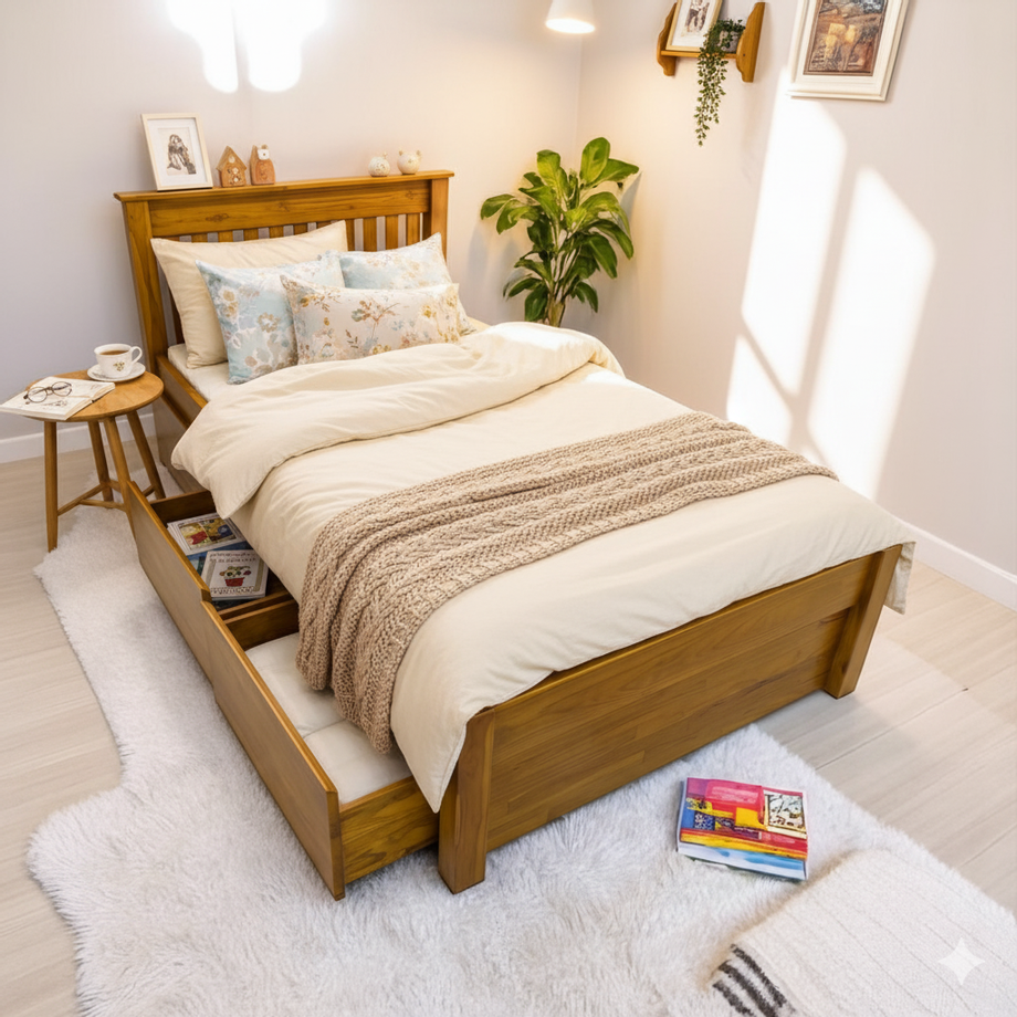 เตียงนอน มี ลิ้นชัก