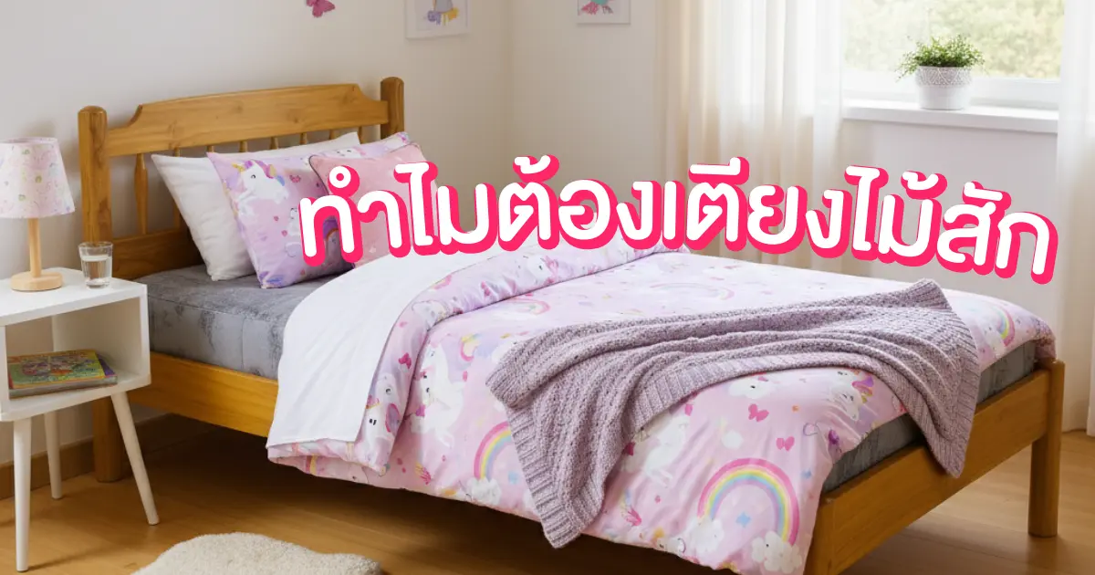 ทำไมต้องเลือกเตียงไม้สักแท้?