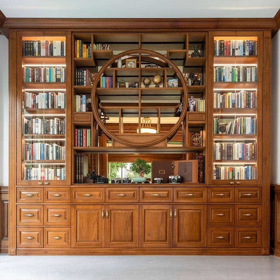 โรงงานผลิตเฟอร์นิเจอร์บิวท์อินไม้แท้ คุณภาพพรีเมียม